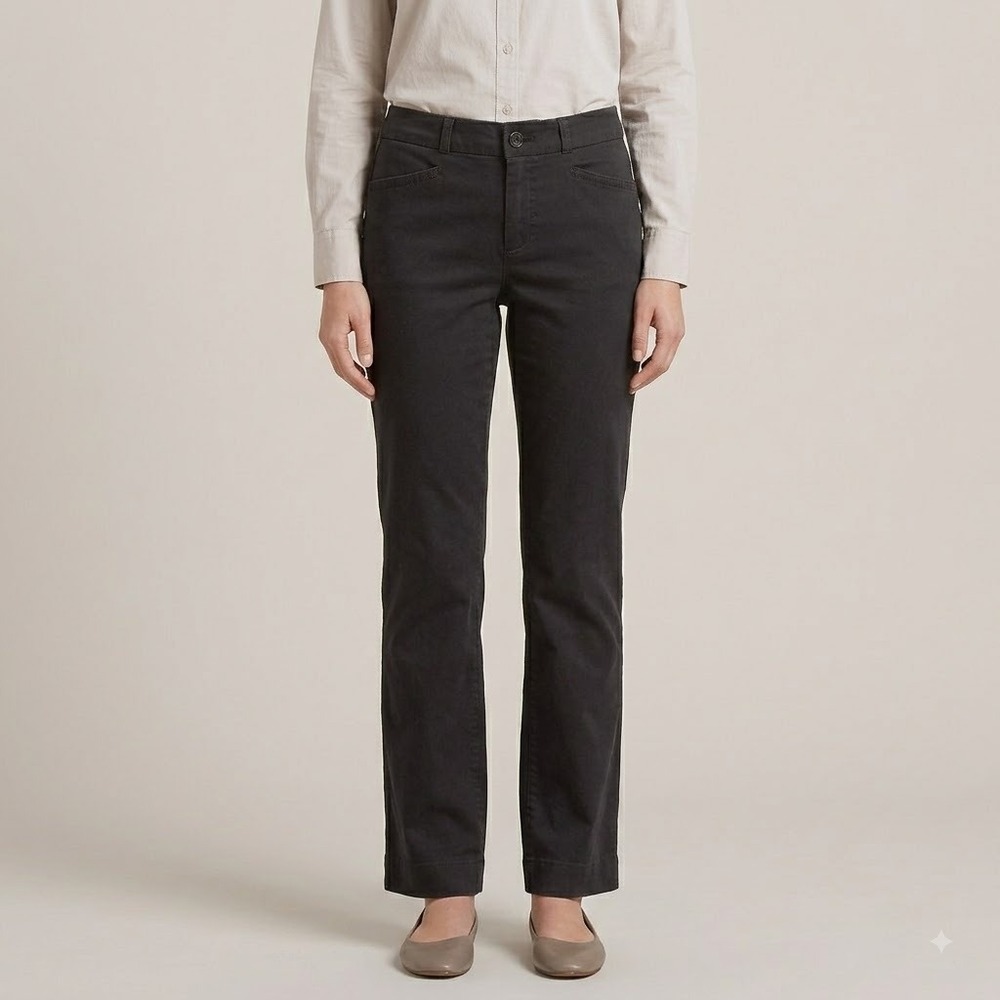 Banana Republic Dress Pants Women's 8 Black‎ Career Slacks Stretch